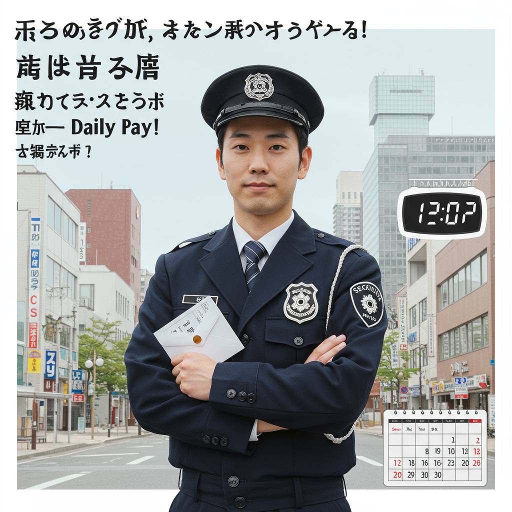 【札幌】警備アルバイトは日払い可能!今すぐ始められる短期バイト事情|札幌東警備合同会社