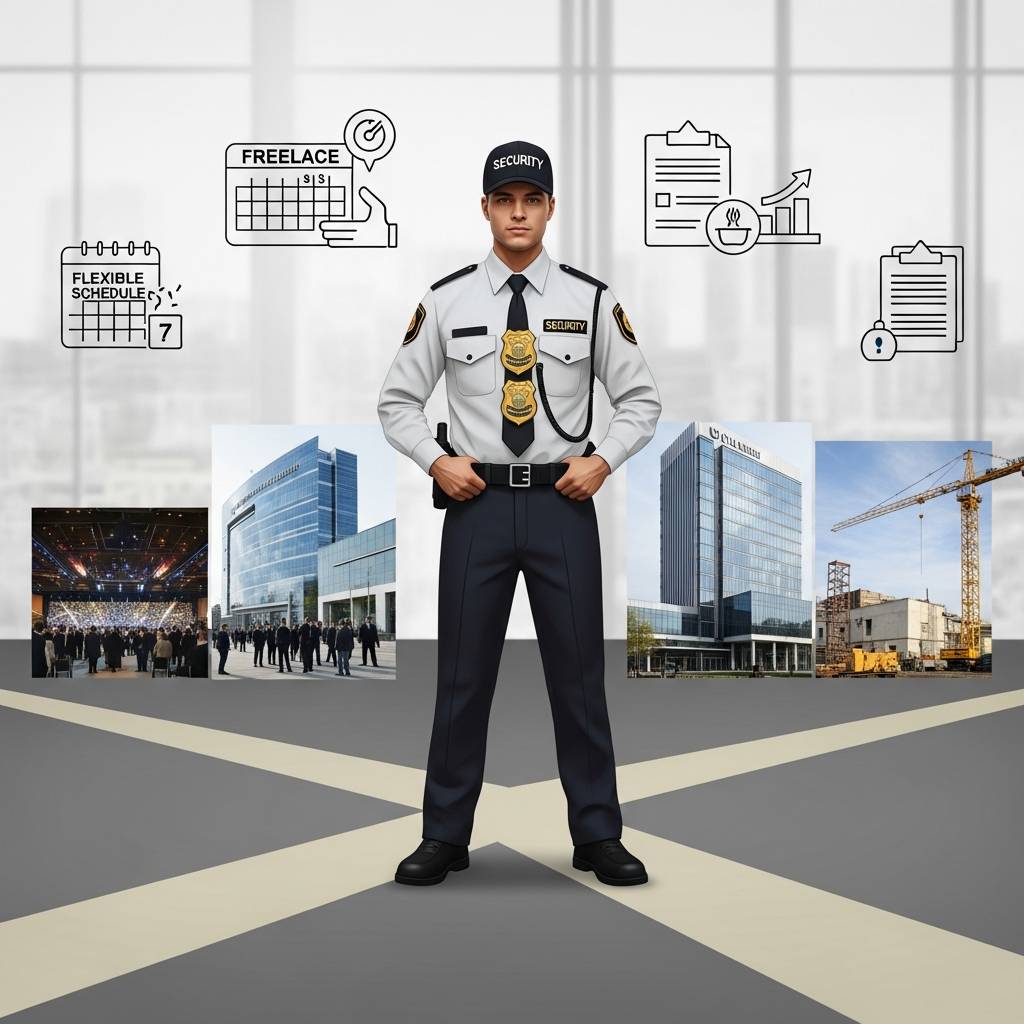 3つの警備資格を持つことで広がるフリーランス警備員としての可能性｜札幌東警備合同会社
