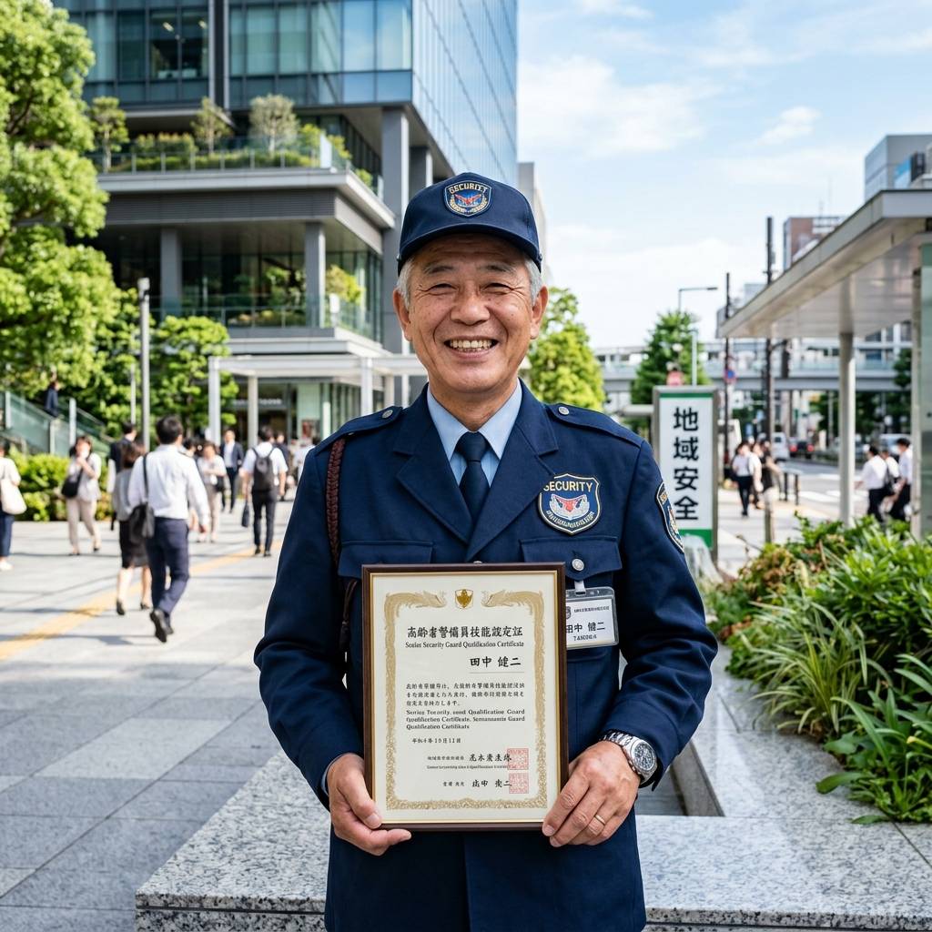 高齢化社会で輝くシニア世代！定年後からでも取れるおすすめ警備業資格と選び方｜札幌東警備合同会社