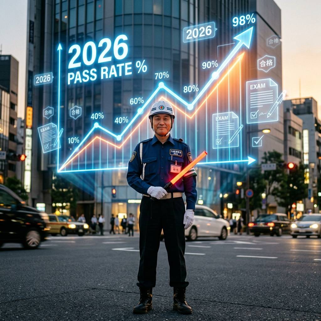交通誘導警備資格の合格率が急上昇？2026年版の最新出題傾向を大公開｜札幌東警備合同会社